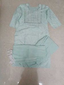 New Daily Wear Kurta Set With Dupatta