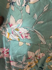 Floral Print Shirt Dress