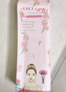 Facial massaging hammer