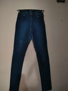 Dark Blue Denim Jeans