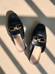 Korean Mule Leather Heel