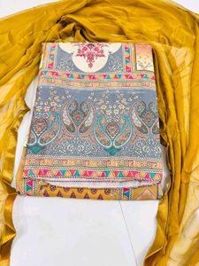 Elegant Unstitched Suit Piece