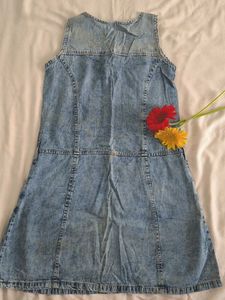 Vintage Denim Mini Dress