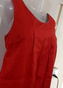 Vtg Coral Bodycon Dress