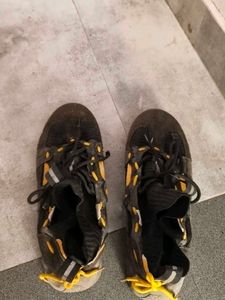 Black &amp; Yellow Running Shoes