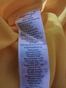Yellow Off-Shoulder Ruffle Top