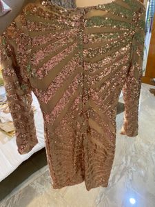 Rose Gold Sequence Dress