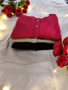 Combo Of 3 Button-Up Jackets