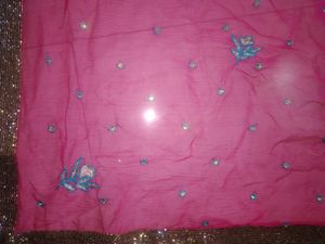 4 Side Heavy Sequins Work Pure Dupatta