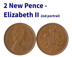 2 Pence🇬🇧 Queen Elizabeth
