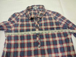Checked Tunic Top Bust 36