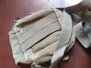 Combo Of Jeans Sling Bag With White Belt