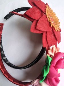 Hair Band 2 pc Handcrafted Item