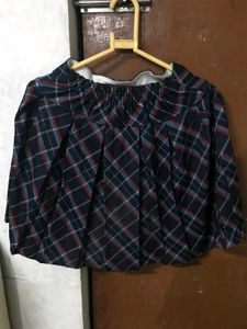 Plaid Mini Skirt