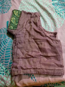 Once Used Very Pretty Saree Full Embroidery,