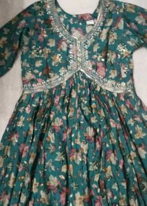 Floral Print Kurta