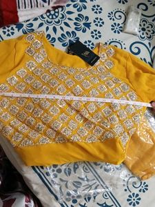 NEW YELLOW Festive Gown