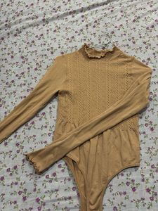 Long Sleeve Bodysuit Top