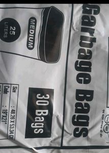 Garbage Bags - Pack Of 30 (25 Litre Each)