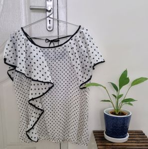 White Casual Top