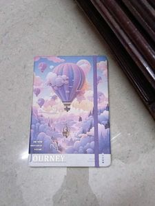 Journey Hot Air Balloon Notebook
