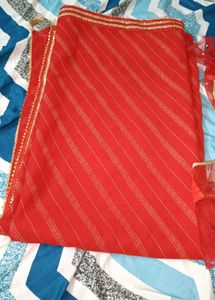 Red Georgette Saree