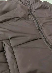 Stylish Puffer Brown Jacket