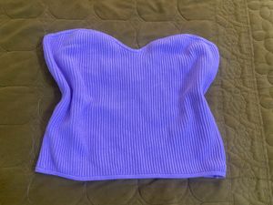 H&M Lavender Tube Top Bust Fits S-M