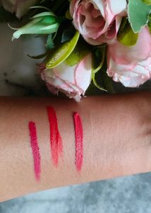 Matte Lipstick ( Set Of 3)