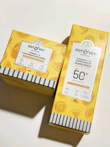 Dot&amp;Key Vitamin C+E Sunscreen+Moisturizer 🧴 Combo