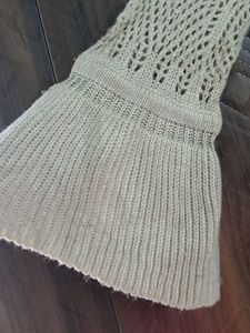 NEW Imported Crochet Waterfall Long Shrug