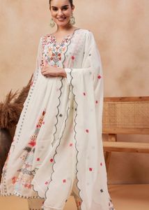 Elegant Embroidered Kurta Set