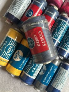 400 M Sewing Thread- Multi Shades
