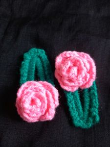 Handmade Crochet Hair Accessories.