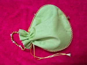 Silk Wedding Potli