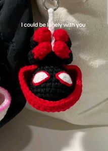 Miles Morales couple keychain (pair)