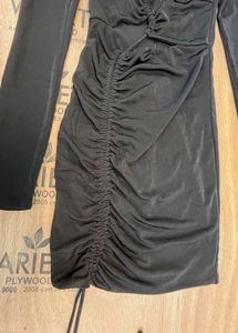 Bershka Black Mini Dress