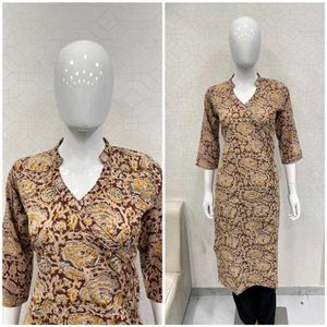 Floral Print Kurti Pair Sizes Available M TO XXL