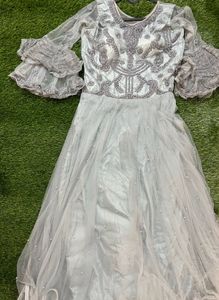 Blue Party Wear Gown