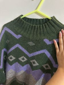 Drop Shoulder Oversized Sweater