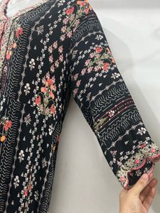 Floral Print Kurta
