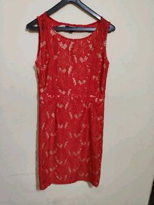 Red One Piece Dress