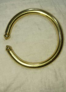 Exquisite 100% Pure Bronze Kada - 89g