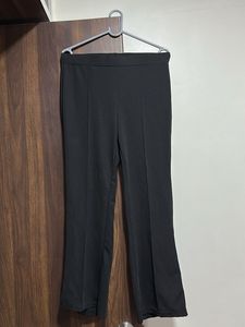 Black Straight Leg Trousers