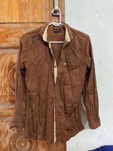 Brown shirt