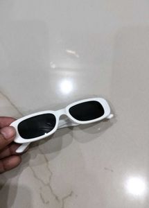 White Frame Sunglasses