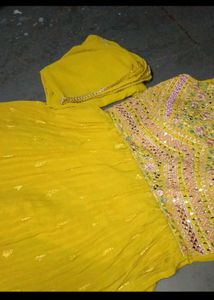Elegant Yellow anarkali