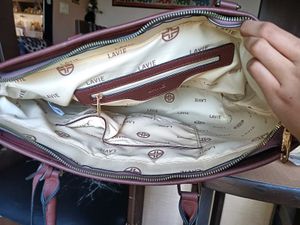 Lavie Signature Mono Alameda Brown Handbag