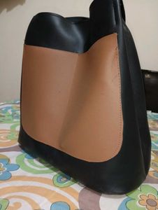 Black Bucket Bag
