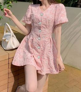 Pink Shirt Dress